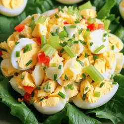 Delve into the world of classic comfort food with our Deluxe Classic Egg Salad recipe. This beloved dish is not only easy to prepare, but it also delivers a perfect balance of flavors and textures, making it ideal for lunches, picnics, or as a hearty snack. Whether you’re an experienced chef or a novice in the kitchen, our detailed guide will walk you through each step, ensuring a delightful culinary experience.