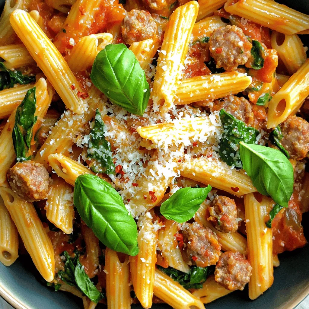 If you're searching for a dish that encompasses comfort, flavor, and versatility, look no further than Tomato Spinach Sausage Pasta. This delightful recipe combines the rich, hearty flavors of Italian sausage with the freshness of spinach and the vibrant taste of ripe tomatoes, creating an irresistible meal that's perfect for any occasion. Whether you're preparing a quick weeknight dinner or hosting a casual gathering with friends, this pasta dish promises to impress with its delicious balance of ingredients and hearty appeal.