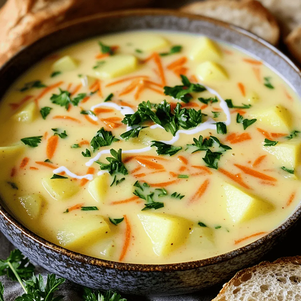 Kartoflanka, a traditional Polish potato soup, embodies the essence of comfort food with its rich flavors and creamy texture. This humble dish has deep roots in Eastern European cuisine, where potatoes are a staple ingredient, cherished for their versatility and heartiness. The word "kartoflanka" derives from "kartofel," the Polish word for potato, emphasizing the dish's primary component. Over the years, Kartoflanka has evolved, with various regional adaptations, but its core remains the same: a warm, nourishing bowl perfect for any occasion.