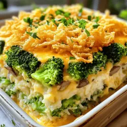 When it comes to comfort food, few dishes can rival the heartwarming embrace of a well-made casserole. These one-dish wonders are not only easy to prepare but also provide a cozy, satisfying meal that brings family and friends together. Among the myriad of casserole options, the Cheesy Broccoli Bliss Casserole stands out as a perfect blend of flavors, textures, and nutritional benefits. This recipe is a delightful fusion of fresh vegetables and rich, cheesy goodness, making it an ideal choice for anyone looking to enjoy the best of both worlds.