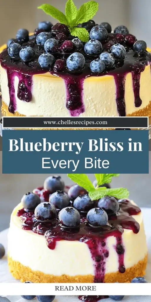 Indulge in the exquisite taste of Blueberry Bliss Cheesecake with this easy recipe that combines creamy richness and a luscious blueberry topping. Perfect for any occasion, this delightful dessert features a buttery graham cracker crust and a smooth filling bursting with fresh blueberries. Not only will your taste buds thank you, but you'll also enjoy the health benefits of these superfoods. Click to explore the recipe and make this heavenly cheesecake today!