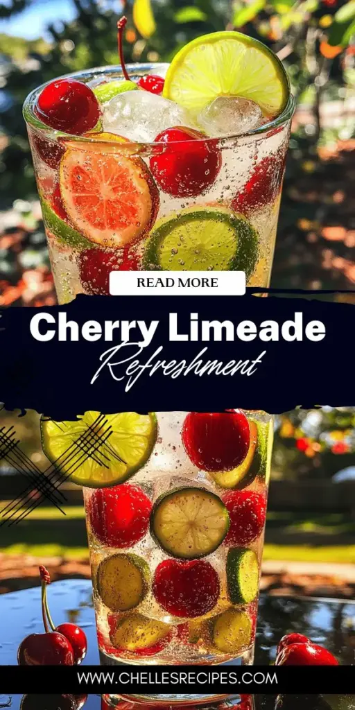 Beat the summer heat with a refreshing Fizzy Cherry Limeade Splash! This easy-to-make drink combines the sweetness of ripe cherries with the tangy zest of lime, creating a vibrant beverage perfect for poolside lounging or backyard barbecues. Packed with health benefits and customizable to your taste, this delightful drink will impress family and friends alike. Click through for the step-by-step recipe and transform your summer gatherings!