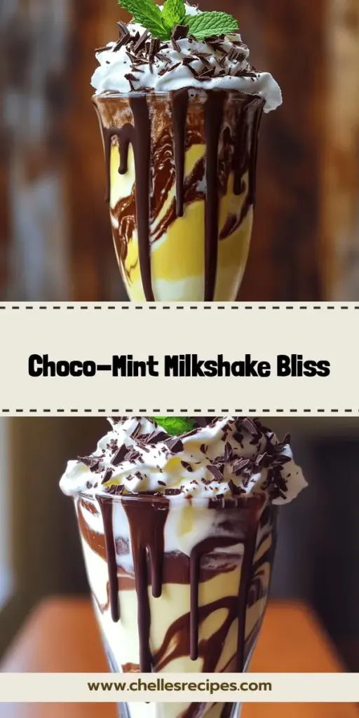 Indulge in a refreshing treat with our Choco-Mint Delight Milkshake recipe! This creamy blend of chocolate and mint is perfect for warm days or as a sweet dessert. Discover how easy it is to whip up this delicious drink with just a few key ingredients. Plus, we share tips for customizing flavors and garnishing for that perfect presentation. Click through to explore the full recipe and impress your friends and family with this delightful milkshake!