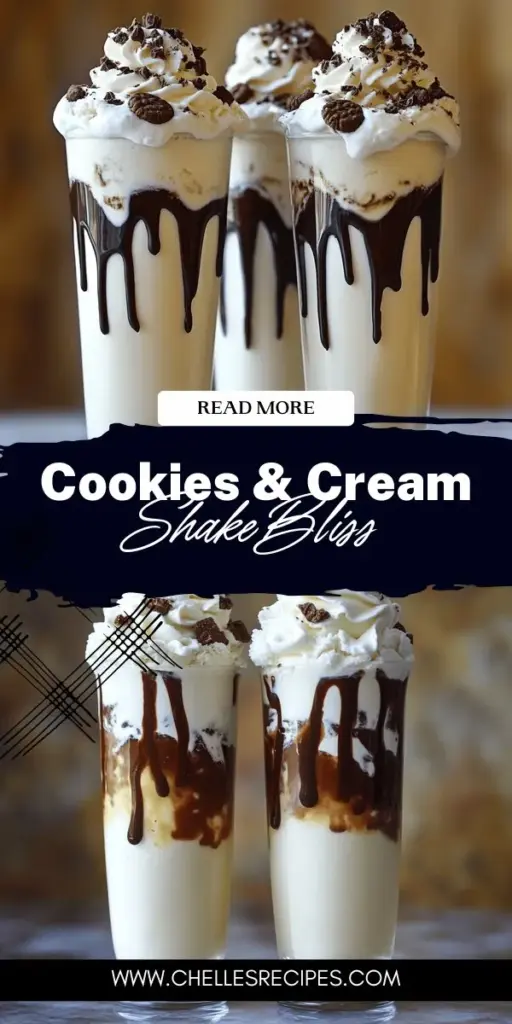 Indulge in the ultimate treat with our Cookies & Cream Dream Shake! This delicious milkshake combines creamy vanilla ice cream, crunchy chocolate cookies, and a hint of vanilla extract for a nostalgic dessert that everyone will love. Perfect for summer parties or cozy nights in, this shake is simple to make and oh-so-satisfying. Ready to whip up your own dreamy creation? Click through to explore the full recipe and customization tips!