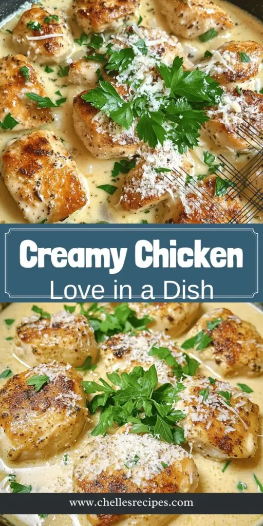 Indulge in the comfort of a delicious Melt in Your Mouth Creamy Chicken Delight that will quickly become a family favorite. This easy-to-make recipe features tender chicken enveloped in a rich, velvety sauce that is sure to impress. Perfect for busy weeknights or special occasions, it's packed with flavor and simple ingredients. Ready to elevate your dinner? Click through to explore this creamy chicken recipe and bring warmth to your table!