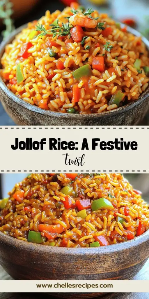 Discover the rich flavors of Jollof rice with a vibrant twist! This delicious dish is a staple in West Africa, perfect for family gatherings and celebrations. Our unique recipe features fresh vegetables and optional protein for a nutritious boost. Join us on a flavorful journey as we dive into cooking tips, ingredient breakdowns, and serving suggestions that will impress your guests. Click through to explore our mouth-watering Jollof rice recipe and elevate your dining experience!