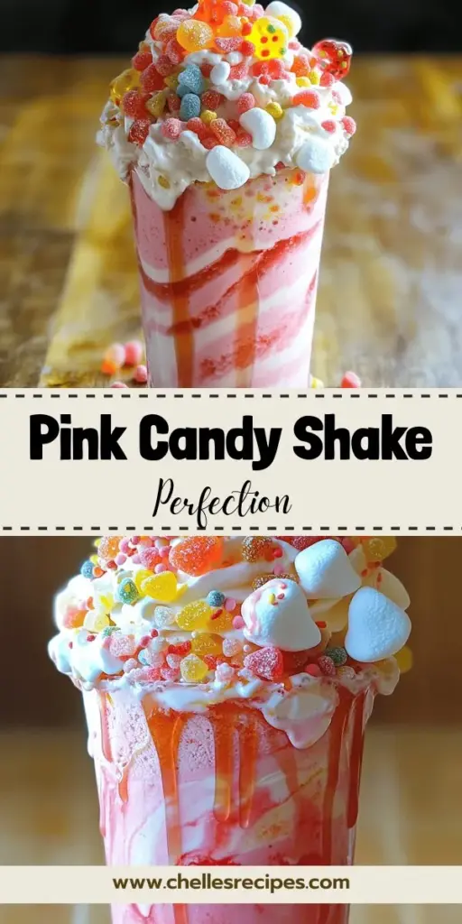 Indulge in the whimsical world of Decadent Pink Candy Freakshakes with this irresistible recipe that combines creamy vanilla ice cream, colorful toppings, and a burst of nostalgic flavors. Perfect for birthdays or celebrations, these over-the-top milkshakes are not just delicious but a feast for the eyes too! Click through to explore the step-by-step guide, creative decorating tips, and variations to make this sweet treat your own!