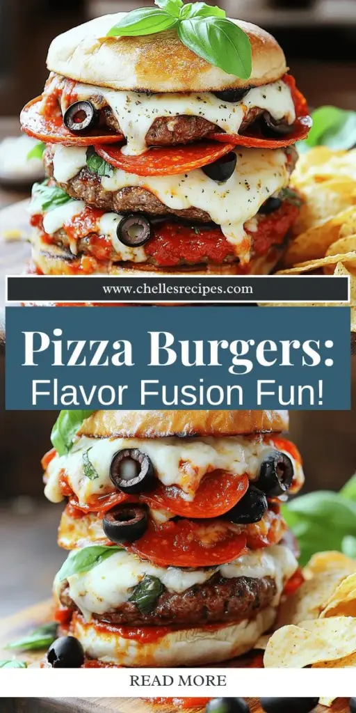 Discover the mouthwatering deliciousness of pizza burgers, the perfect fusion of a juicy burger and classic pizza flavors! This easy-to-make meal is ideal for family dinners or summer barbecues. Learn how to prepare flavorful patties, choose your favorite toppings, and create a fun dining experience everyone will enjoy. Click through for step-by-step instructions and exciting variations to elevate your pizza burger game!