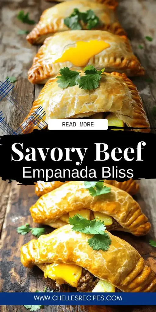 Discover the irresistible flavors of savory beef empanadas that are perfect for any occasion! Learn how to create these delicious bite-sized treats from scratch, featuring a rich beef filling enhanced with spices and fresh ingredients. Ideal as appetizers or a satisfying meal, these empanadas will impress your guests and satisfy your cravings. Click through to explore the complete recipe and elevate your cooking game today!