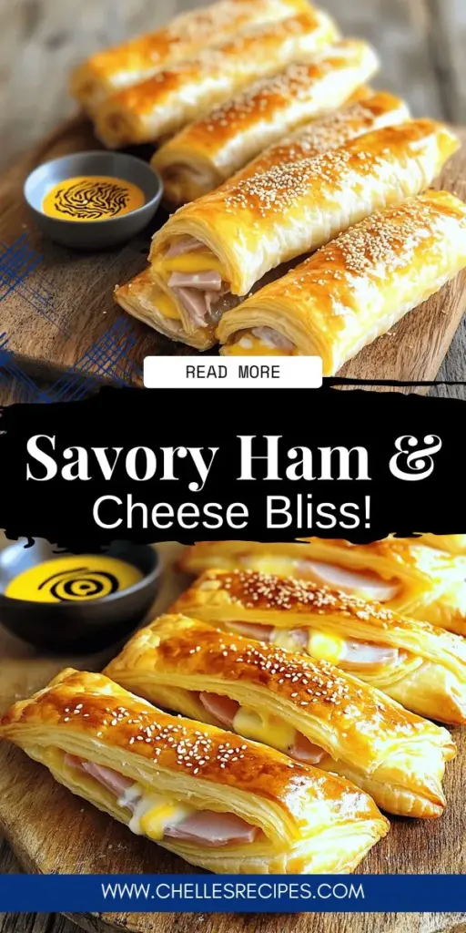 Indulge in the deliciousness of savory ham and cheese sticks, the perfect snack for any occasion! These easy-to-make treats combine smoky ham and creamy cheese wrapped in flaky puff pastry, creating a mouthwatering flavor that everyone will love. Customize your ingredients for an extra twist, and discover step-by-step guidance to bake them to golden perfection. Click through to explore this delightful recipe and impress your guests today!