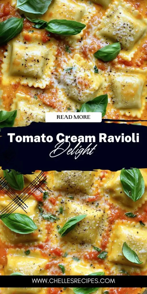 Elevate your pasta nights with the delightful Ravioli Bliss Sauce, a rich tomato cream sauce that brings comfort to any table. This easy-to-follow recipe combines crushed tomatoes, heavy cream, and fragrant herbs for a flavor-packed dish that perfectly partners with your favorite ravioli. Discover preparation tips, ingredient benefits, and serving suggestions to impress your guests. Click through to explore this irresistible sauce and unleash your culinary creativity!