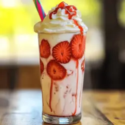 Creating a luscious Strawberries & Cream Frappuccino requires just a handful of key ingredients, each contributing to the overall flavor and texture of the drink. Here’s a closer look at what makes this frappuccino special: