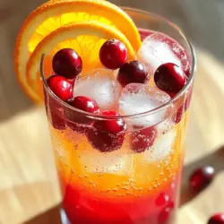 Explore the refreshing world of mocktails with our delightful Cranberry Sunrise Mocktail recipe. This vibrant drink is not only visually stunning but also combines the perfect balance of sweet and tangy flavors, making it an ideal choice for any occasion. Whether you’re hosting a brunch, enjoying a quiet evening at home, or looking for an alcohol-free option at a party, this mocktail is sure to impress. In this article, we will delve into the ingredients, step-by-step preparation, and the delightful flavors that make this drink a must-try.