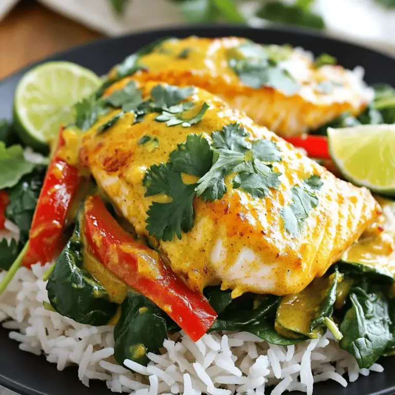 Welcome to a culinary adventure that promises to tantalize your taste buds while nourishing your body: Coconut Curry Snapper Delight. This exquisite dish is a harmonious blend of vibrant flavors, healthful ingredients, and simple preparation techniques that make it perfect for both weeknight dinners and special occasions.