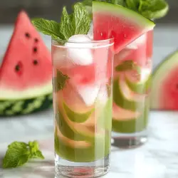 As the summer heat rolls in, the search for refreshing, hydrating beverages intensifies. From iced teas to fruit-infused waters, the trend of cool summer drinks has become a staple for many seeking to quench their thirst and stay revitalized during the warm months. Among these vibrant options, the Watermelon Matcha Refresher stands out as a health-conscious choice that combines the sweetness of summer's favorite fruit with the earthy, energizing essence of matcha. This delightful concoction is not only visually stunning but also packed with nutrients that promote hydration and overall wellness.