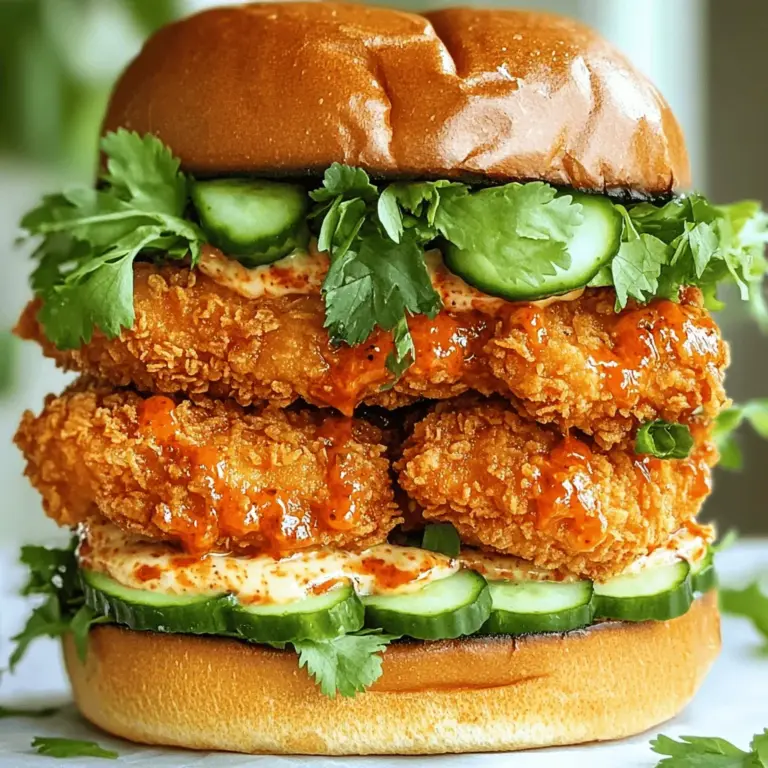 The Bang Bang Chicken Sandwich has taken the culinary world by storm, becoming a favorite among food enthusiasts craving bold flavors and satisfying textures. This dish is not just a sandwich; it embodies a perfect harmony of crispy, tender, and spicy elements that tantalize the taste buds with every bite. The appeal of the Bang Bang Chicken Sandwich lies in its unique combination of a crunchy chicken fillet, creamy sauce, and fresh garnishes, making it an irresistible option for lunch or dinner.