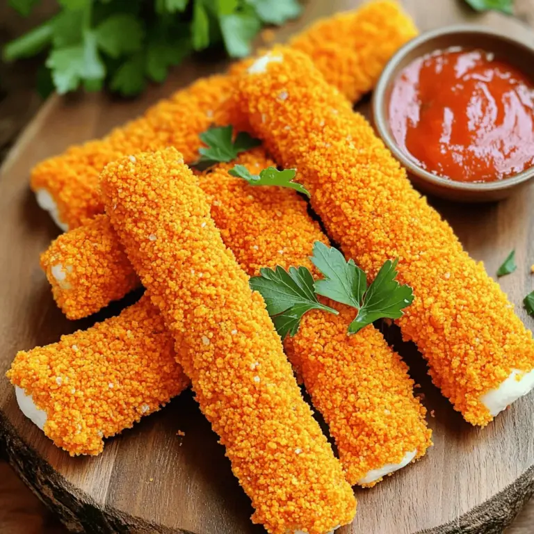 In the ever-evolving landscape of food culture, fusion snacks have taken center stage, captivating taste buds and igniting culinary creativity. These unique combinations of beloved flavors and textures are not only a delight to eat but also a feast for the eyes. Among the myriad of inventive snack ideas, Hot Cheeto Mozzarella Sticks have emerged as a standout, offering a playful twist on a classic appetizer that many of us know and love.