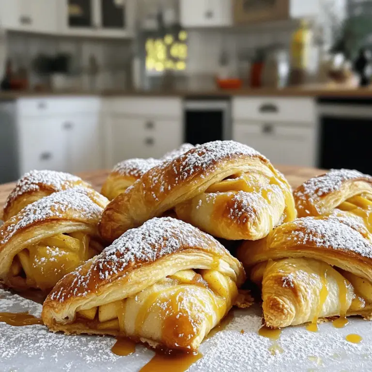 Air fryer apple pie bombs are a fun twist on classic apple pie. They are bite-sized pastries filled with warm apple filling. The crescent roll dough wraps around the filling, creating a sweet treat. You can enjoy them fresh from the air fryer in just minutes.