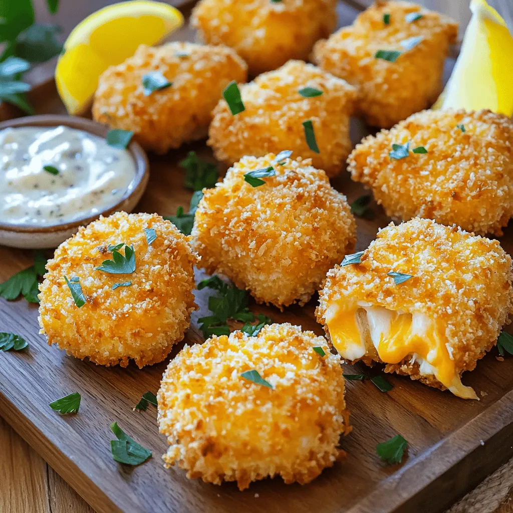 Cheesy walleye nuggets are a fun and tasty twist on classic fish nuggets. They offer a crispy exterior with a cheesy, savory inside. You should try them because they are easy to make and perfect for any meal or snack.