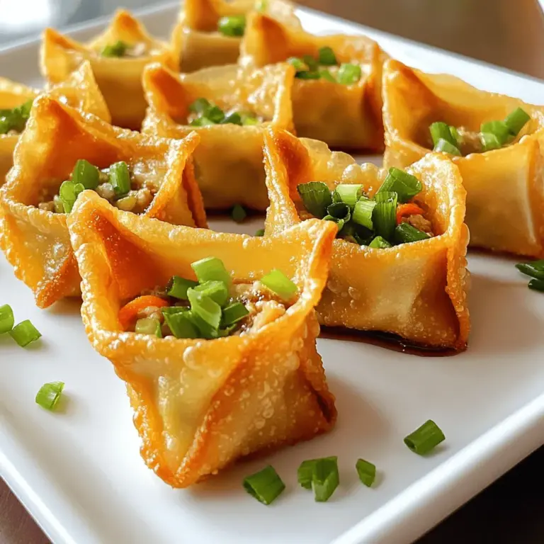 To make chicken wontons, start by gathering your chicken wonton ingredients. You need ground chicken, green onions, carrots, garlic, ginger, soy sauce, sesame oil, and cornstarch. You will also need wonton wrappers, salt, and pepper.