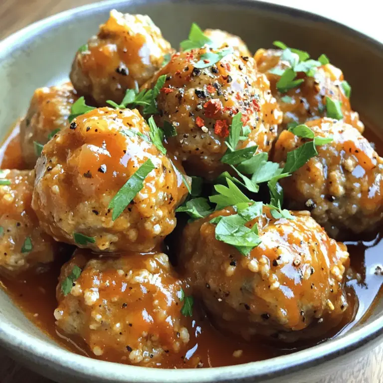 To make crockpot peppered meatballs, you need simple ingredients. Start with 1 pound of ground beef and 1 pound of ground pork. These meats blend well and add flavor.