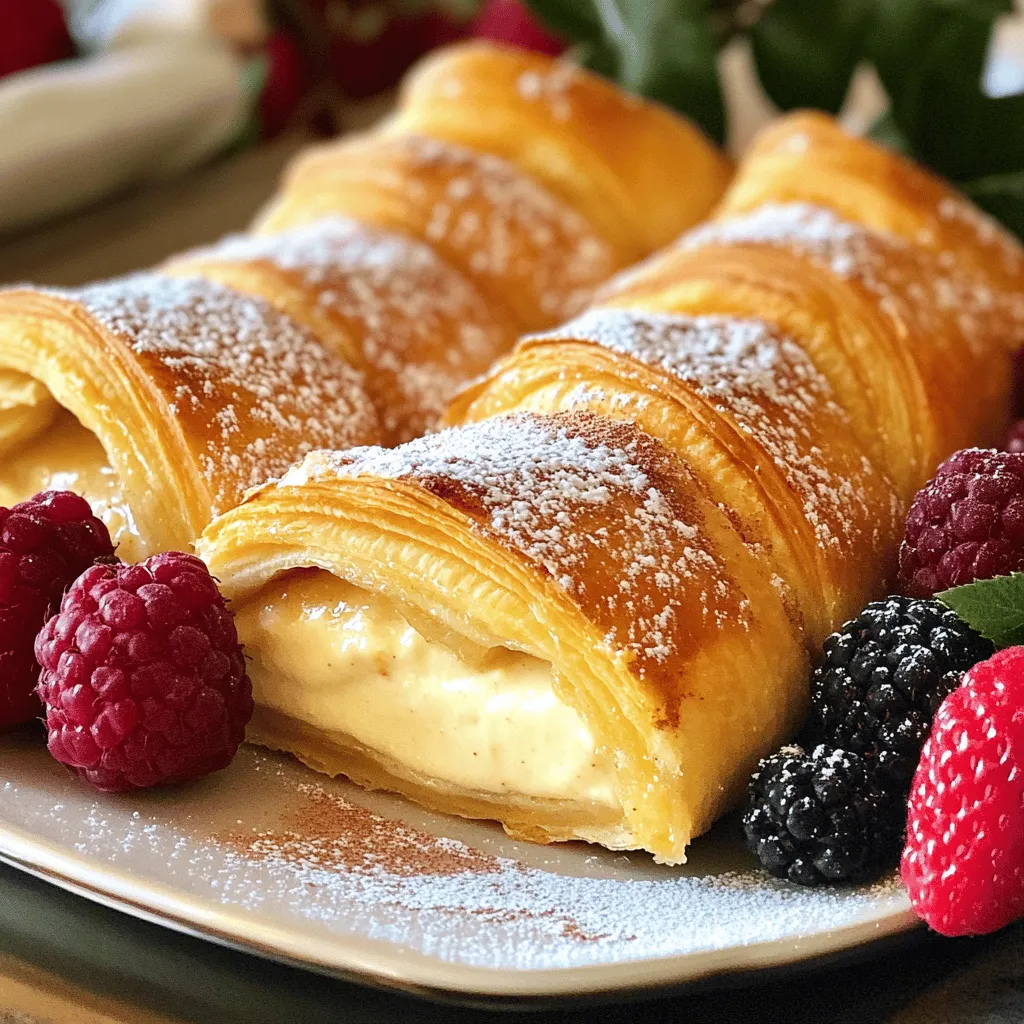 You need a few key items for the cheesecake crescent rolls casserole. First, grab two cans of crescent roll dough. This dough forms a flaky base and top for the dish. You will also need 16 oz of softened cream cheese. This gives the cheesecake its rich and creamy texture.