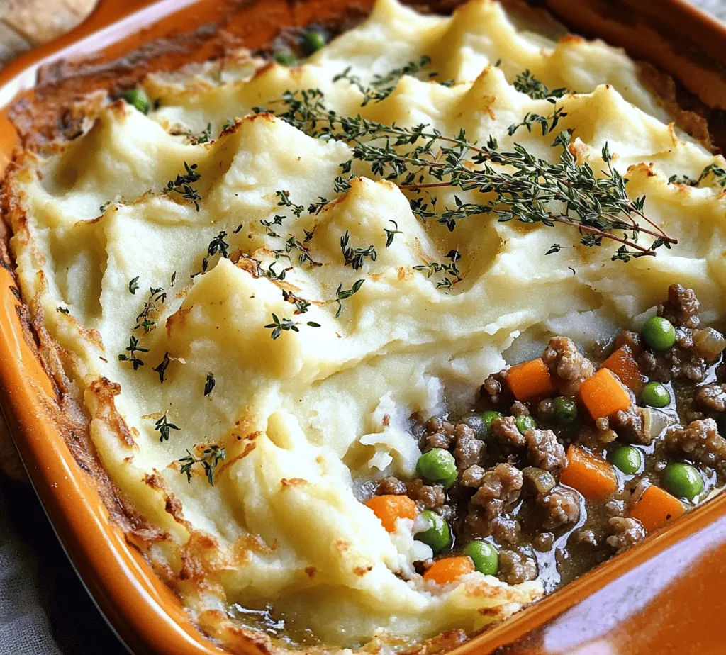 There's something inherently comforting about a warm, hearty dish of Shepherd's Pie. This classic recipe has graced dining tables for generations, becoming a beloved staple in homes across the globe. Originating from the British Isles, Shepherd's Pie is not just a meal; it’s a celebration of tradition and comfort, evoking memories of family gatherings and joyful dinners. Its rich filling, topped with creamy mashed potatoes, creates a delightful harmony that warms the heart and soul.