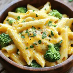 If you’re in search of a comforting and indulgent dish that marries creamy flavors with a nutritious twist, look no further than Cheesy Broccoli Bliss Pasta. This delightful recipe elevates the classic pasta experience by incorporating vibrant broccoli, creating a perfect balance of taste and health. Cheesy pasta dishes have a universal appeal; they evoke feelings of warmth and satisfaction, making them a favorite in households everywhere.