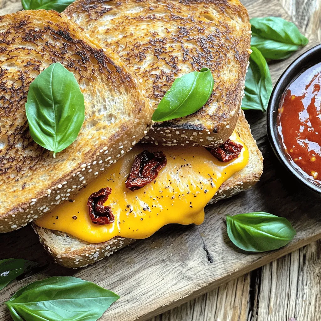 To make a tasty air fryer grilled cheese, you need a few key ingredients. First, choose your bread. I love using sourdough for its great flavor and texture. It toasts perfectly in the air fryer.