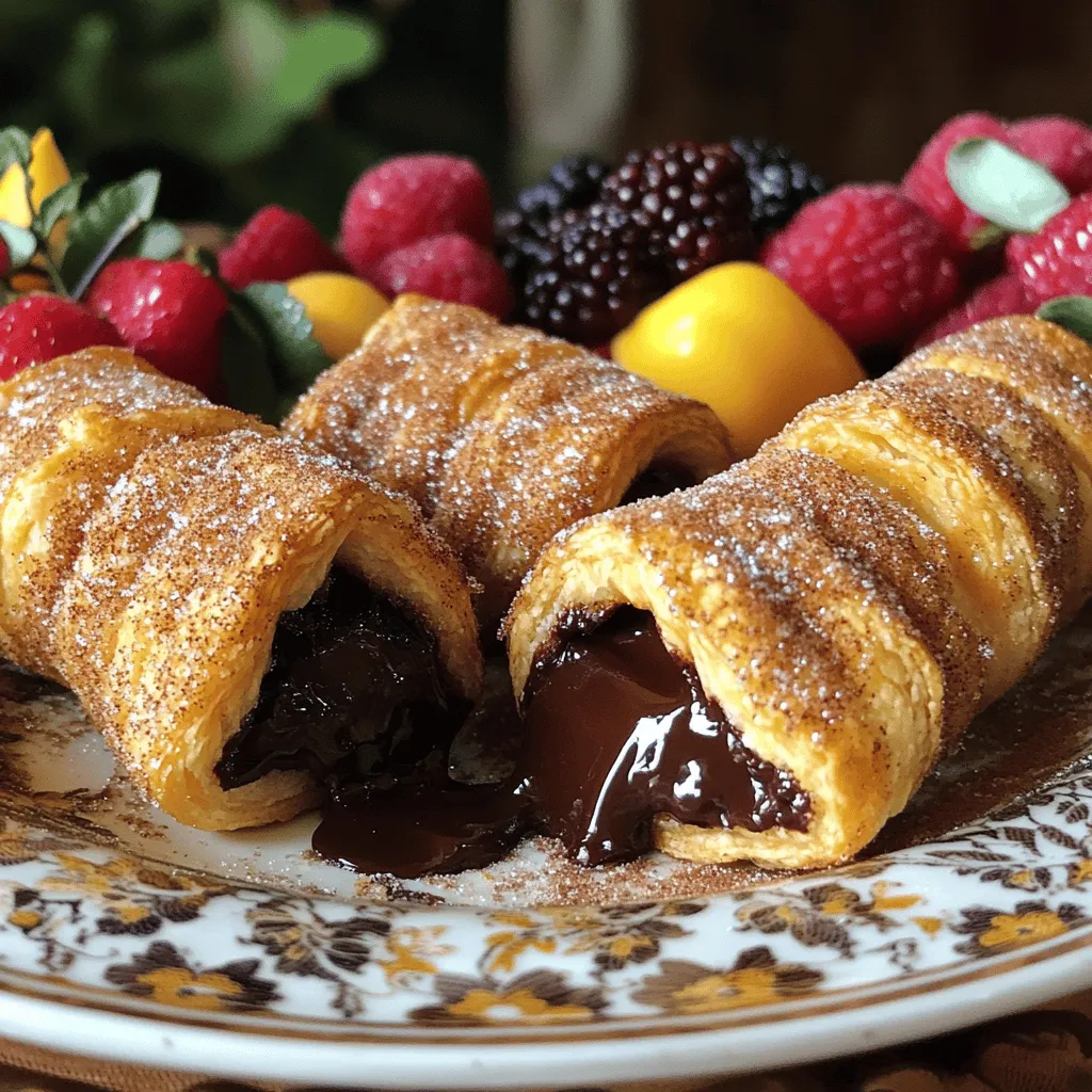 Chocolate churro pies are a fun twist on traditional churros. They combine crispy dough with rich chocolate. You fill them with warm chocolate ganache. This blend of textures makes them truly special.