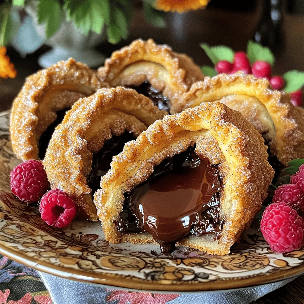 Chocolate churro pies are a fun twist on traditional churros. They combine crispy dough with rich chocolate. You fill them with warm chocolate ganache. This blend of textures makes them truly special.