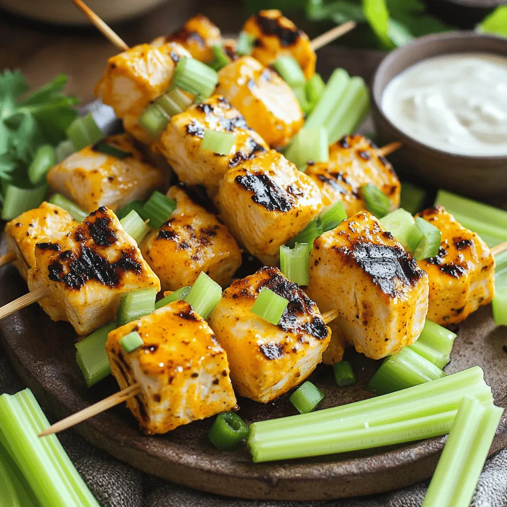 To create the tantalizing flavors of Buffalo Ranch Chicken Skewers, understanding the key ingredients is essential. Each component plays a crucial role in developing the dish's overall taste and texture. Let's delve into these ingredients and their contributions.