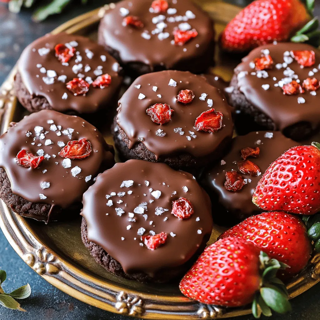 To make chocolate covered strawberry cookies, you need simple yet tasty ingredients. The main components include butter, sugar, eggs, flour, and baking powder. These ingredients create a soft and chewy cookie base.