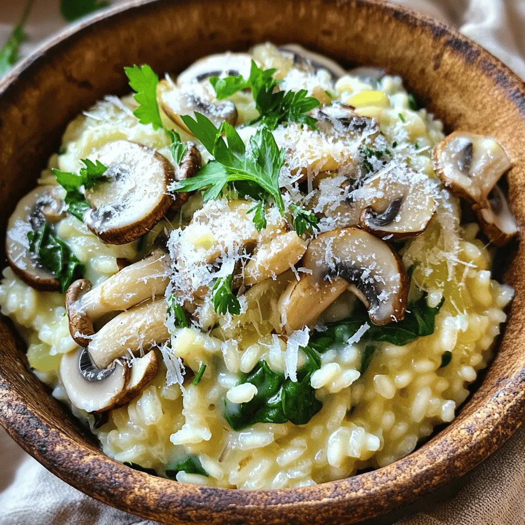 Mushroom risotto is a simple dish if you have the right ingredients. The rice is key. You need Arborio rice. It has a high starch content. This helps create that creamy texture we love.