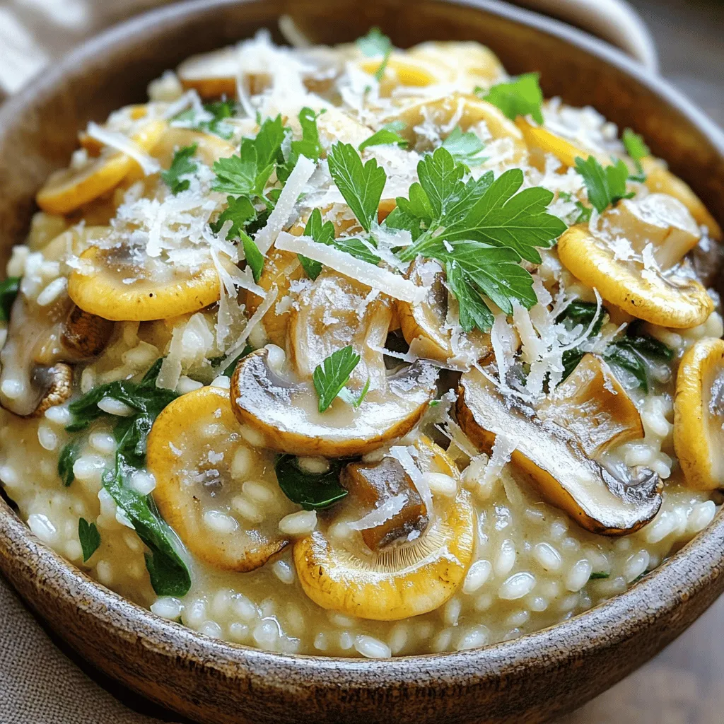 Mushroom risotto is a simple dish if you have the right ingredients. The rice is key. You need Arborio rice. It has a high starch content. This helps create that creamy texture we love.