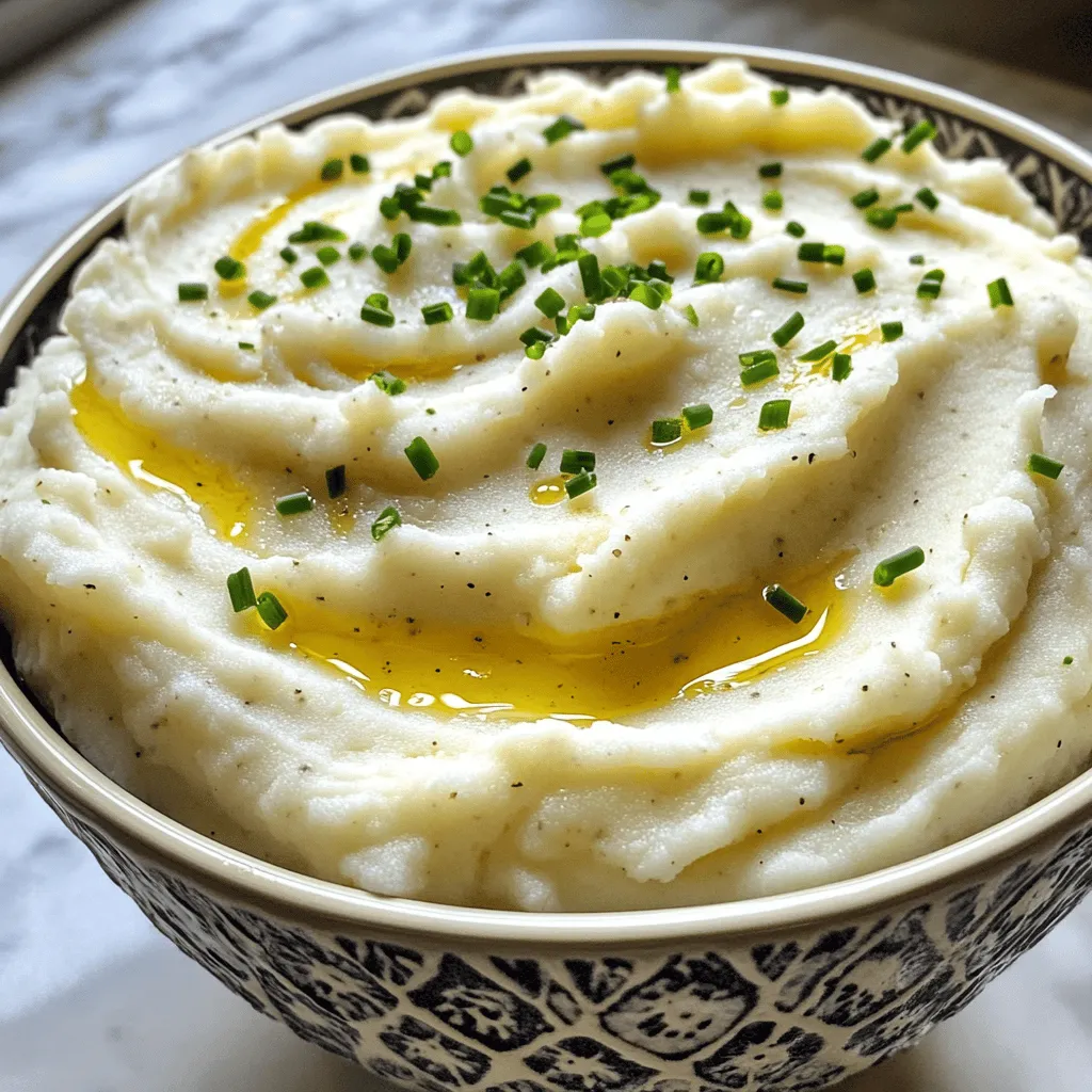 Cauliflower mashed potatoes offer many health benefits. They provide a great alternative to traditional mashed potatoes. Cauliflower is low in calories, making it a smart choice for many diets. One cup of cauliflower has only about 25 calories. In contrast, a cup of mashed potatoes can have around 210 calories. This difference makes cauliflower mashed potatoes a low-calorie option.