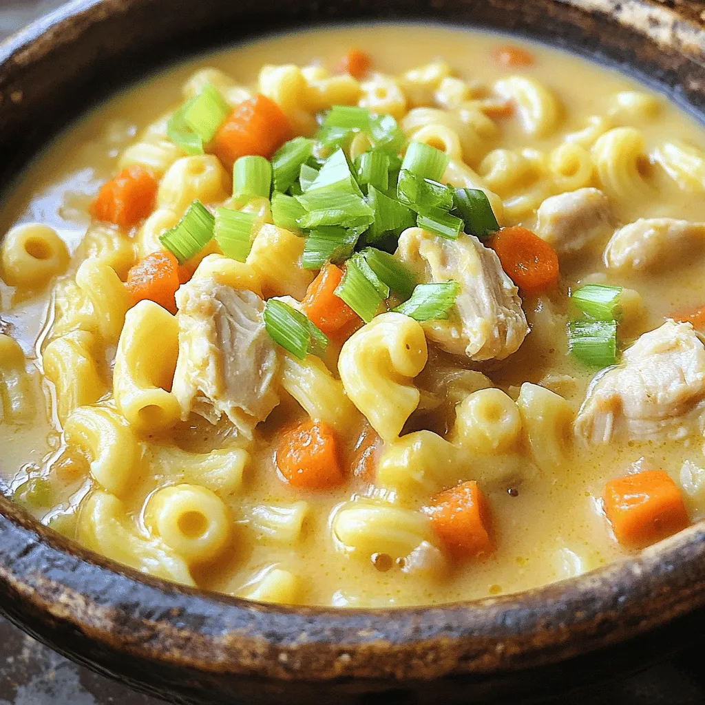 Chicken sopas is a creamy and warm dish. It brings comfort and joy. The key ingredients make it special.