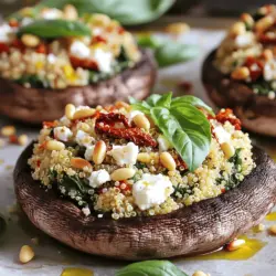 Tuscan Stuffed Mushroom Caps are an exquisite dish that transports you straight to the sun-drenched hills of Italy. This delightful recipe combines robust Italian flavors with healthy and wholesome ingredients, making it a perfect choice for anyone looking to indulge in Mediterranean cuisine. Stuffed mushrooms have long been celebrated for their versatility, serving as both appetizers and main dishes in various culinary traditions. The simplicity of their preparation is matched only by the depth of flavor they offer, making them a favorite among both home cooks and professional chefs.