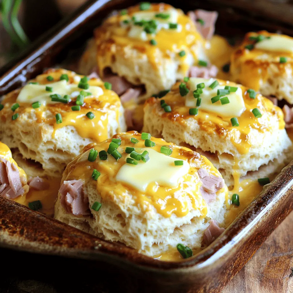 Ham and cheese butter swim biscuits are a warm, cheesy treat. They are unlike any biscuit you have tried. This recipe combines soft dough and rich flavors. The biscuits swim in melted butter, adding a unique touch.