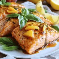 If you’re searching for a dish that combines vibrant flavors with a healthy twist, look no further than Bourbon Peach Roasted Salmon. This delightful recipe brings together the rich, savory taste of salmon with the sweet, juicy essence of peaches and the bold kick of bourbon. Picture succulent salmon fillets glazed with a sweet bourbon-infused barbecue sauce, complemented by fresh peaches that add a touch of summer to your dinner plate. Not only is this dish a feast for the senses, but it’s also incredibly easy to prepare, making it the perfect choice for a weeknight meal or a special occasion.