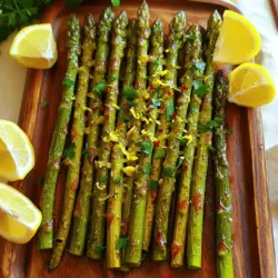 This lemon garlic asparagus recipe shines with bright flavors. The lemon adds fresh zest, while garlic gives depth. Together, they create a delightful taste that makes this dish stand out.