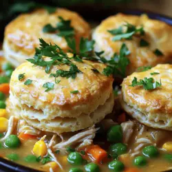 Comfort food holds a special place in our hearts and kitchens. It evokes nostalgia, warmth, and a sense of belonging, often reminding us of family gatherings, cozy nights by the fire, or lazy Sundays spent together. Among the myriad of comfort food options, few dishes rival the heartiness and satisfaction of a classic chicken pot pie. However, this Butter Swim Biscuit Chicken Pot Pie elevates that classic dish into a delightful experience, combining the rich, savory flavors of traditional chicken pot pie with a unique and buttery biscuit topping that practically swims in flavor.