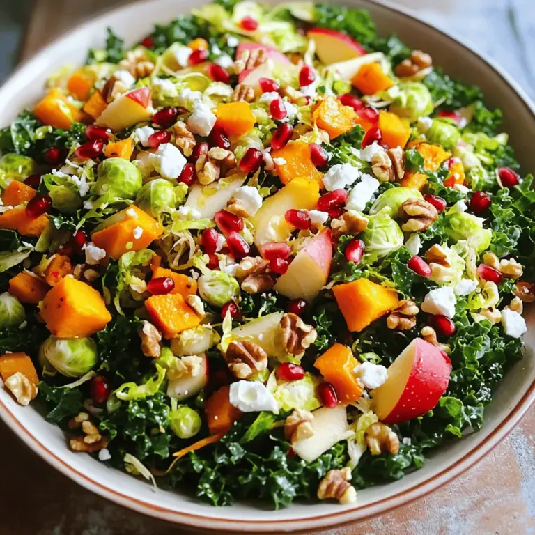 The Winter Chopped Salad is a celebration of winter's bounty, showcasing an array of ingredients that not only provide depth of flavor but also a wealth of nutrients. Each component plays a crucial role in creating a harmonious dish that is both satisfying and beneficial for your health.