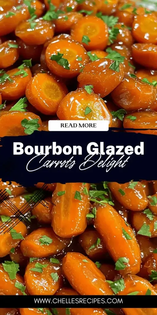 Elevate your dinner table with Bourbon-Infused Glazed Carrots, a side dish that perfectly blends sweet and savory flavors. This easy recipe transforms simple carrots into a gourmet delight using bourbon, maple syrup, and apple cider vinegar for a rich glaze. Ideal for any occasion, these carrots will impress your guests with their vibrant taste and stunning presentation. Explore this delightful recipe now and bring a touch of elegance to your meals!