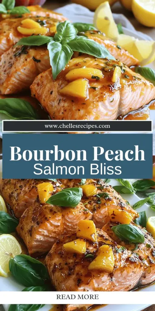 Discover the deliciousness of Bourbon Peach Roasted Salmon, a perfect blend of savory salmon, sweet peaches, and a bourbon-infused barbecue sauce that will tantalize your taste buds. This easy-to-follow recipe not only nourishes your body with omega-3s and vitamins but also brings vibrant flavors to your table. Click through to explore the steps and elevate your cooking skills with this flavorful delight that’s sure to impress!