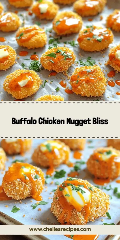 Looking for a snack that everyone will adore? Dive into the delicious world of buffalo chicken nuggets! This easy homemade recipe combines tender chicken with spicy buffalo sauce for an irresistible treat. Perfect for parties or cozy nights in, discover how to make these tasty bites and the best dips to enhance their flavor. Click through to explore all the mouthwatering details and start cooking up a storm today!
