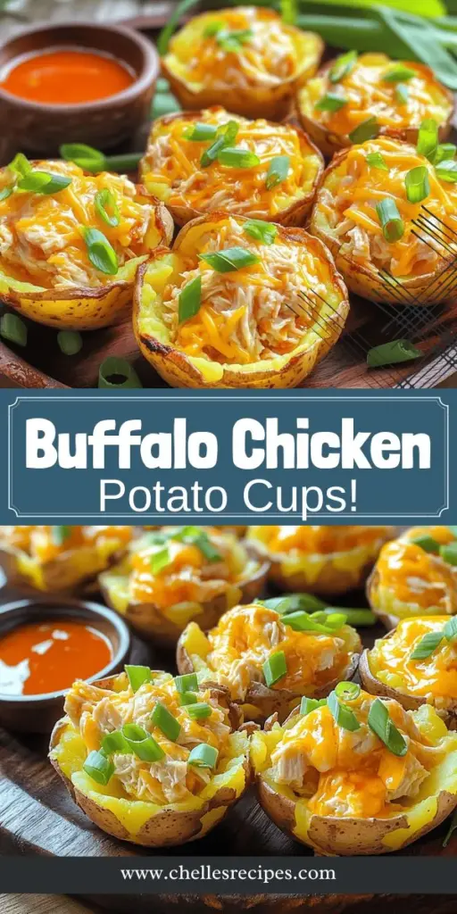 Discover the ultimate comfort food with Buffalo Chicken Smashed Potato Cups! This mouthwatering recipe combines creamy mashed potatoes with zesty buffalo chicken, creating the perfect bite-sized treat for parties or family dinners. Easy to make and customizable to your spice level, these delicious potato cups are sure to impress your guests. Click through now to explore the step-by-step recipe and bring this flavorful dish to your table!