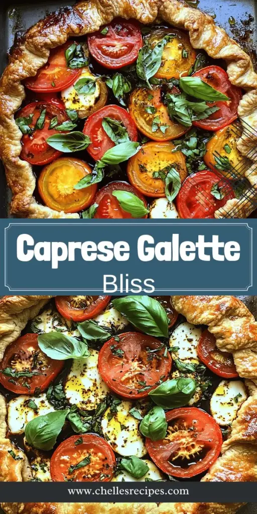 Elevate your cooking with the Caprese Galette Delight, a delicious twist on the classic Caprese salad that your guests will adore. This rustic galette features a flaky crust filled with juicy tomatoes, creamy mozzarella, and fragrant basil, drizzled with balsamic glaze for an unforgettable flavor. Perfect for brunch or a light dinner, this easy-to-make dish is sure to impress. Click through for step-by-step instructions and create your own masterpiece today!