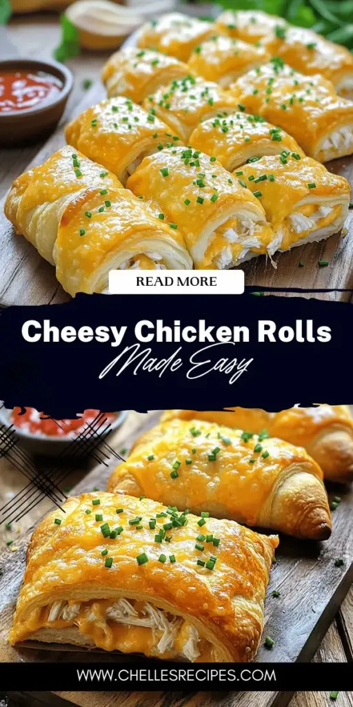 Get ready to impress with Cheesy Chicken Crescent Rolls, the ultimate quick and flavorful treat! With simple ingredients and easy instructions, whip up these delicious rolls in no time, perfect for family meals or gatherings. Discover creative tips and variations to customize this tasty dish. Click to explore the full recipe and elevate your cooking game with this delightful treat that everyone will love!