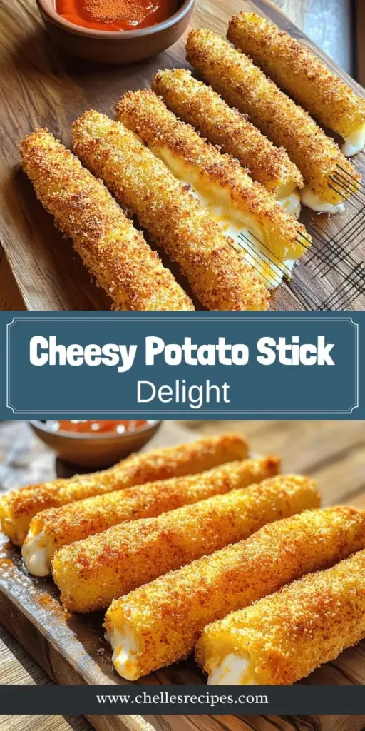 Craving a delicious snack? Try making potato cheese sticks! This easy recipe combines simple ingredients like potatoes and mozzarella cheese for a warm, cheesy treat that everyone will adore. Discover various cooking methods, fun variations, and the best serving suggestions to elevate your snack time. Click through to explore the full recipe and start creating these mouthwatering cheese sticks today!